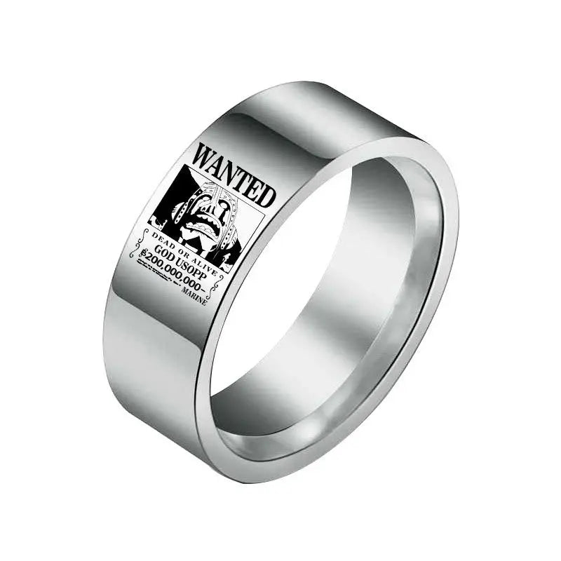 Ring One Piece - Wanted God Usopp