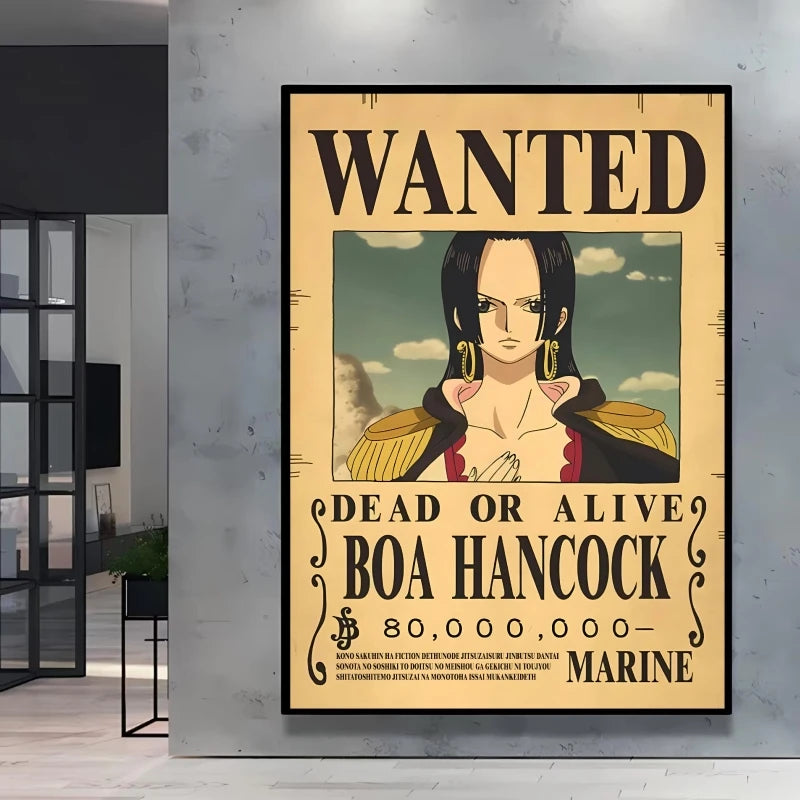 One Piece Wanted-poster - Boa Hancock (keizerin)