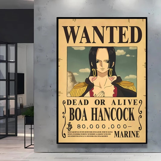 One Piece Wanted-poster - Boa Hancock (keizerin)