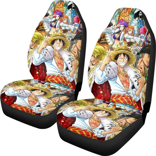 Set van 2 One Piece-stoelhoezen – Navigatie van de Thousand Sunny