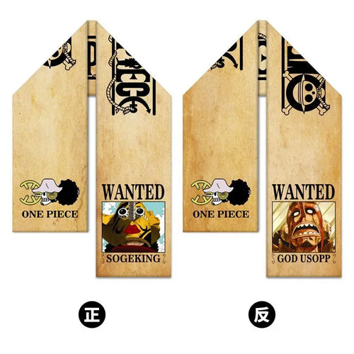 Sjaal One Piece – Wanted Monkey D. Luffy klassiek