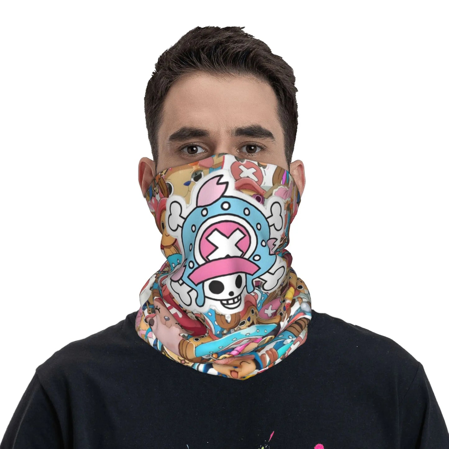 One Piece-bandana - Chopper blauw