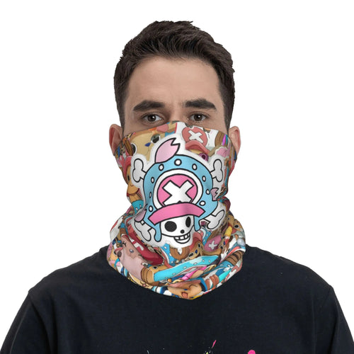 One Piece-bandana - Chopper blauw