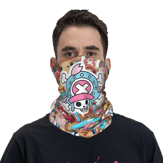 One Piece-bandana - Chopper blauw