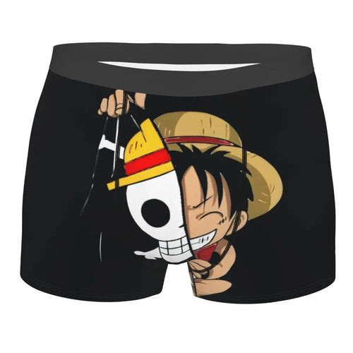 Boxershort - Luffy met half masker