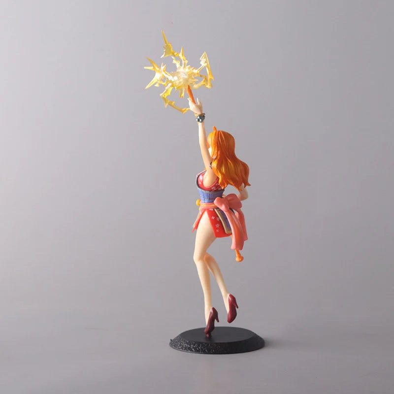 One Piece-figuur - Nami met Clima-Tact (23cm-versie)