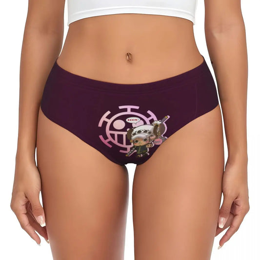 Onderbroek One Piece - Jolly Roger-motief Nico Robin (Paars)