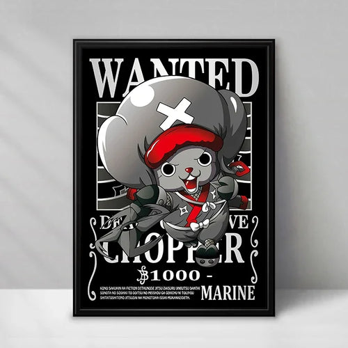 One Piece Wanted-poster - Tony Tony Chopper (schattig)