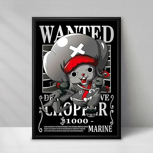 One Piece Wanted-poster - Tony Tony Chopper (schattig)