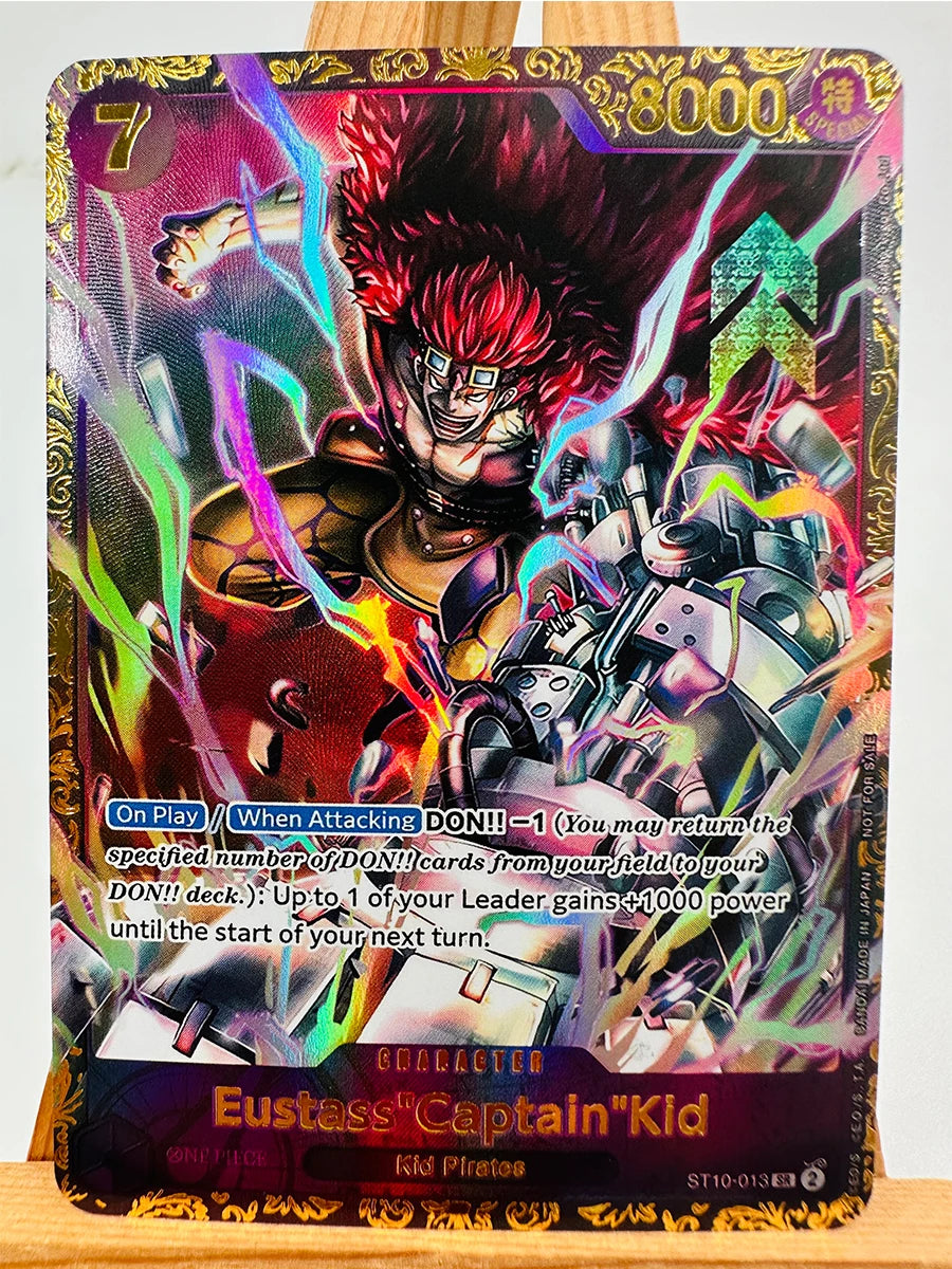 One Piece TCG-kaart - Eustass "Captain" Kid (alternatieve illustratie)