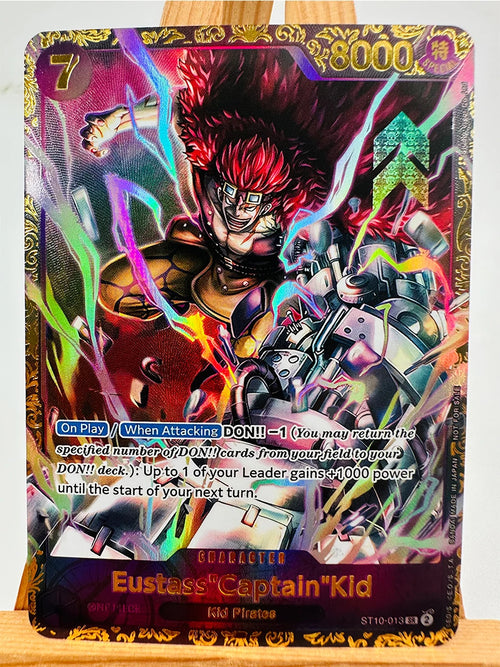 One Piece TCG-kaart - Eustass "Captain" Kid (alternatieve illustratie)