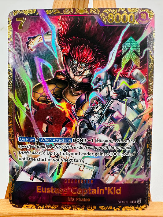 One Piece TCG-kaart - Eustass "Captain" Kid (alternatieve illustratie)