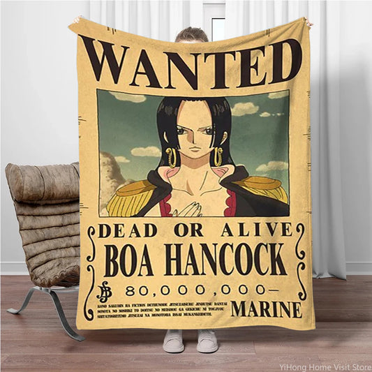 One Piece Wanted-deken - Boa Hancock (de Piratenkeizerin)