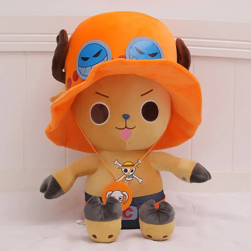 Chopper-knuffel – Design met oranje hoed, ‘New World’