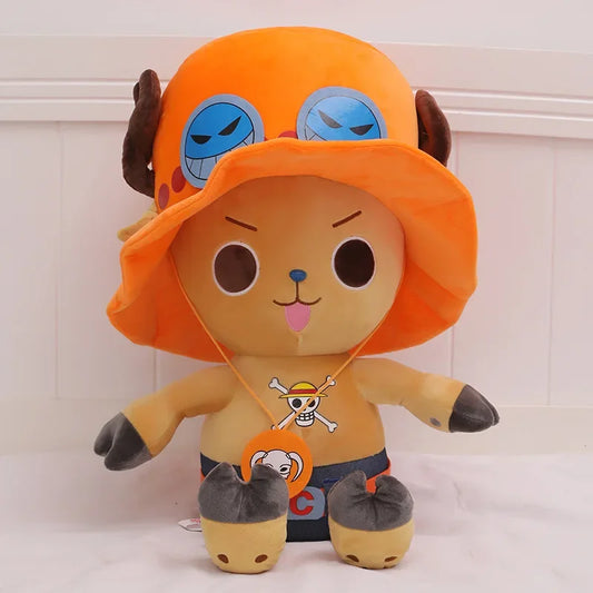 Chopper-knuffel – Design met oranje hoed, ‘New World’
