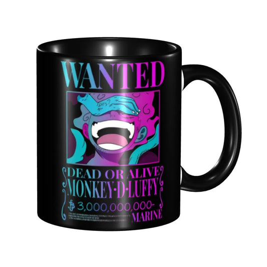 One Piece-mok – Wanted Luffy Gear 5 (Nieuwe Wereld)
