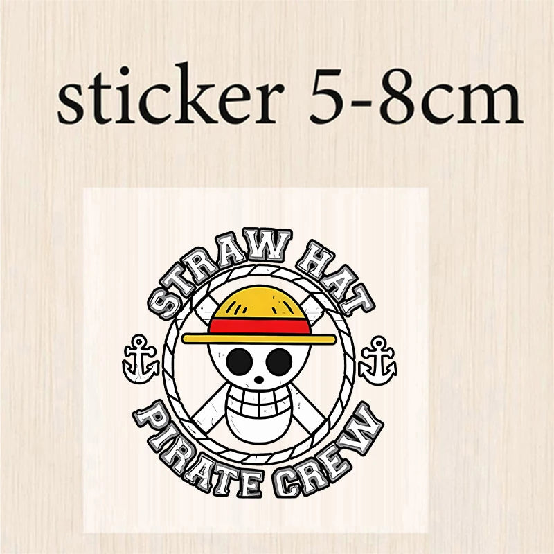 One Piece-sticker – Mugiwara-schedellogo