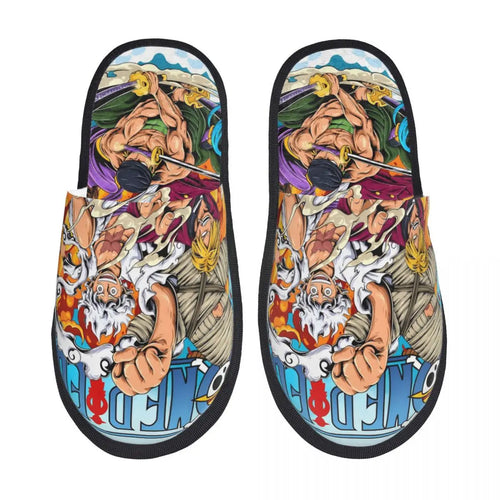 One Piece-pantoffels - ontwerp van Tony Tony Chopper & vrienden