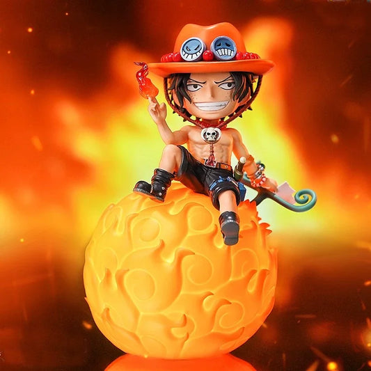 One Piece-figuur - Portgas D. Ace op Duivelsfruit (Mera Mera)