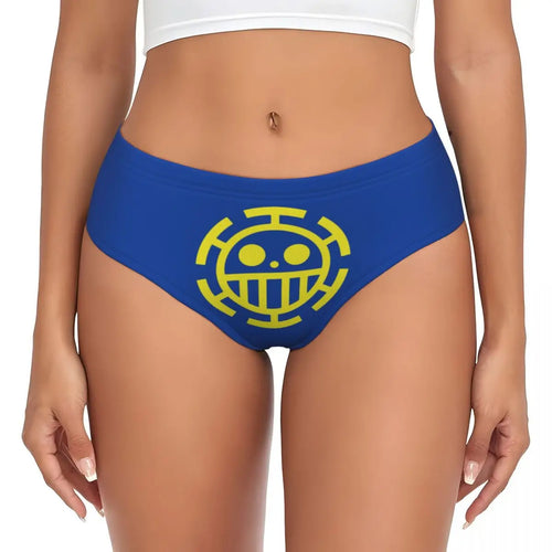 Onderbroek One Piece - Symbool van de Heart Pirates (Trafalgar Law - Blauw)