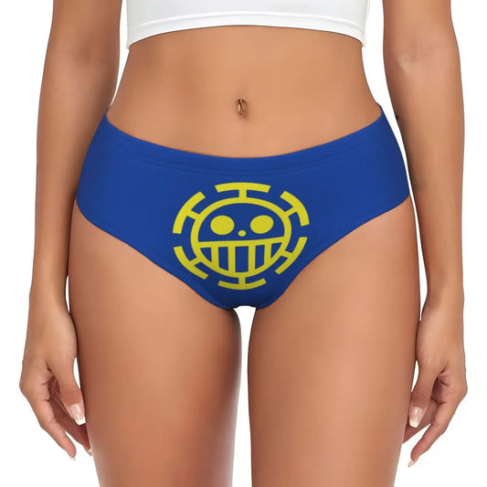 Onderbroek One Piece - Symbool van de Heart Pirates (Trafalgar Law - Blauw)