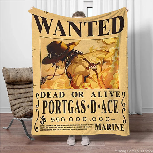 One Piece Wanted-poster - Portgas D. Ace (Vuurvuist)