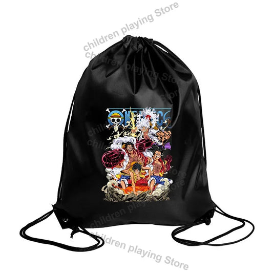 One Piece-koordtas – Manga-illustratie van de One Piece-crew