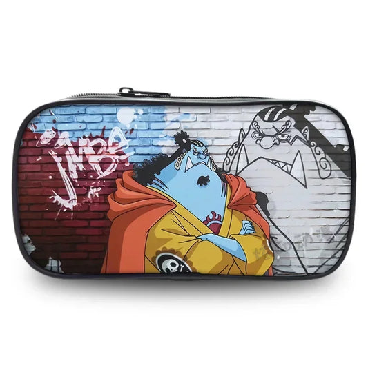 One Piece-etui – Jinbe-marine-illustratie