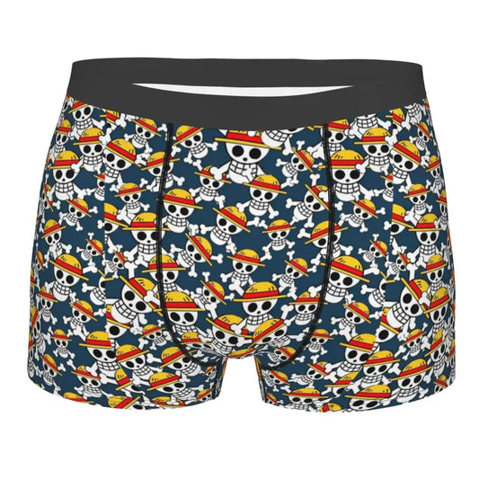 Boxershort - Patroon met pixelhoofden