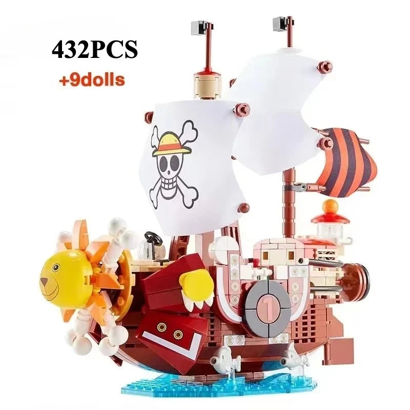 Lego One Piece - Vogue Merry-schip (Maquette van 1484 onderdelen)