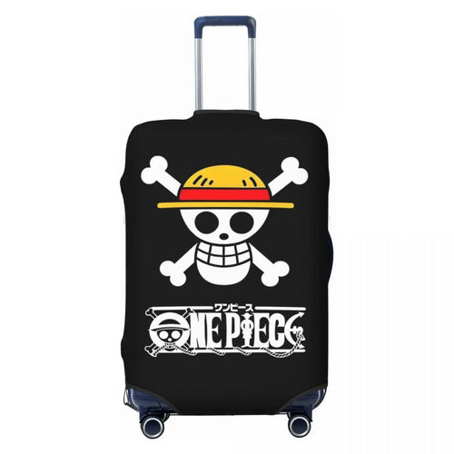 One Piece-kofferovertrek - Klassiek strohoedpiraten-logo met schedel