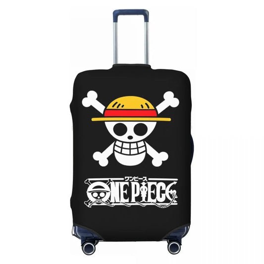 One Piece-kofferovertrek - Klassiek strohoedpiraten-logo met schedel