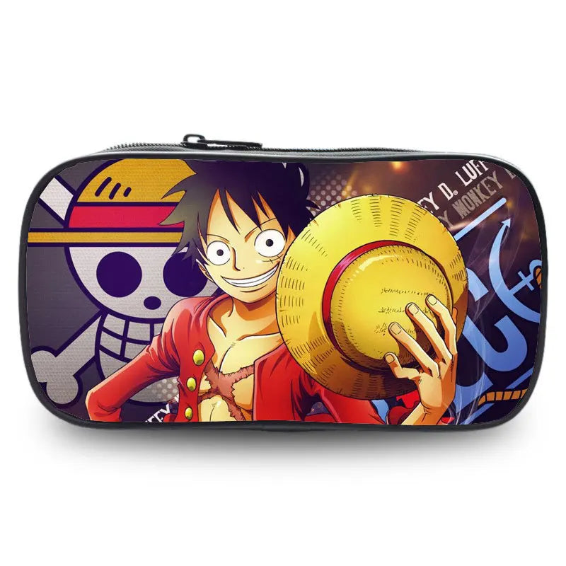 One Piece-etui – Luffy & dynamische Jolly Roger