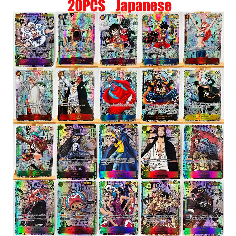 One Piece TCG-kaartenpack - Japanse set met 20 stuks (zeldzaam)