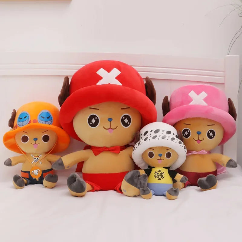 Trafalgar Law-knuffel – Chibi-versie met witte hoed