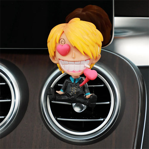 One Piece-autoaccessoire - Sanji-figuur voor het ventilatierooster