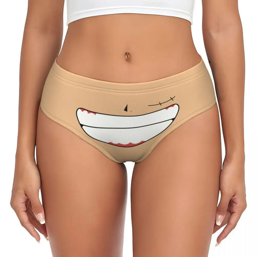 Onderbroek One Piece - Ontwerp "Glimlach van Doflamingo" (Beige)