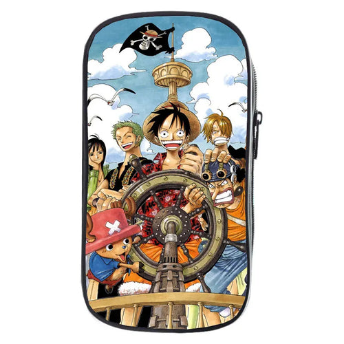 One Piece-etui – Thousand Sunny en Mugiwara op avontuur