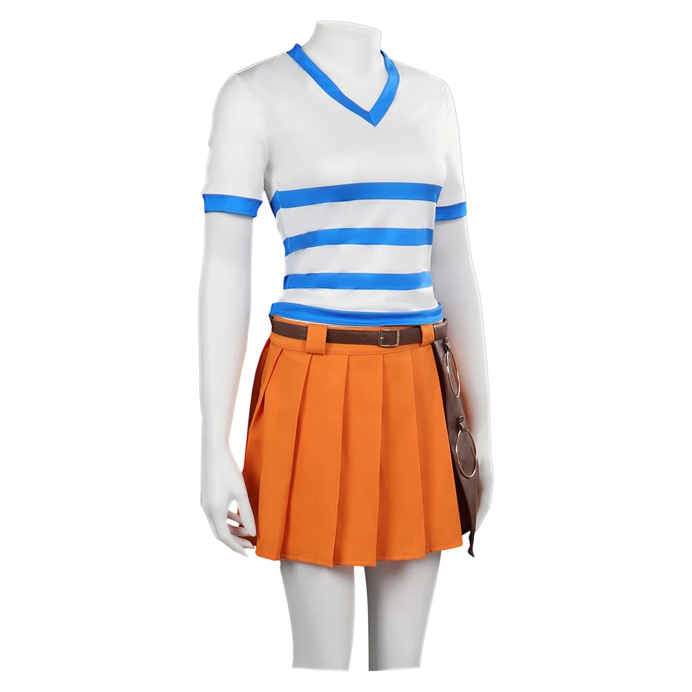 One Piece-cosplaykostuum - Nami-outfit (Whole Cake Island-versie)
