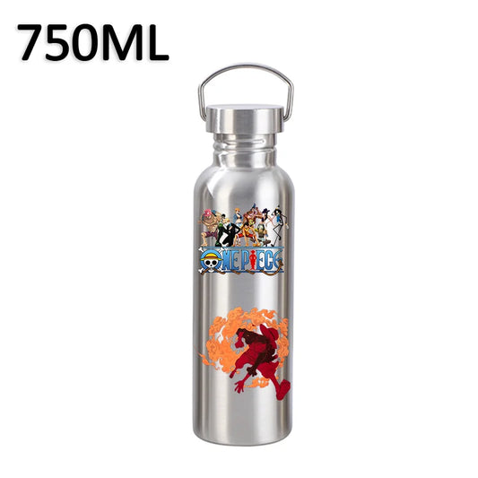 One Piece-drinkfles 750ml – Zwarte Baard Manga