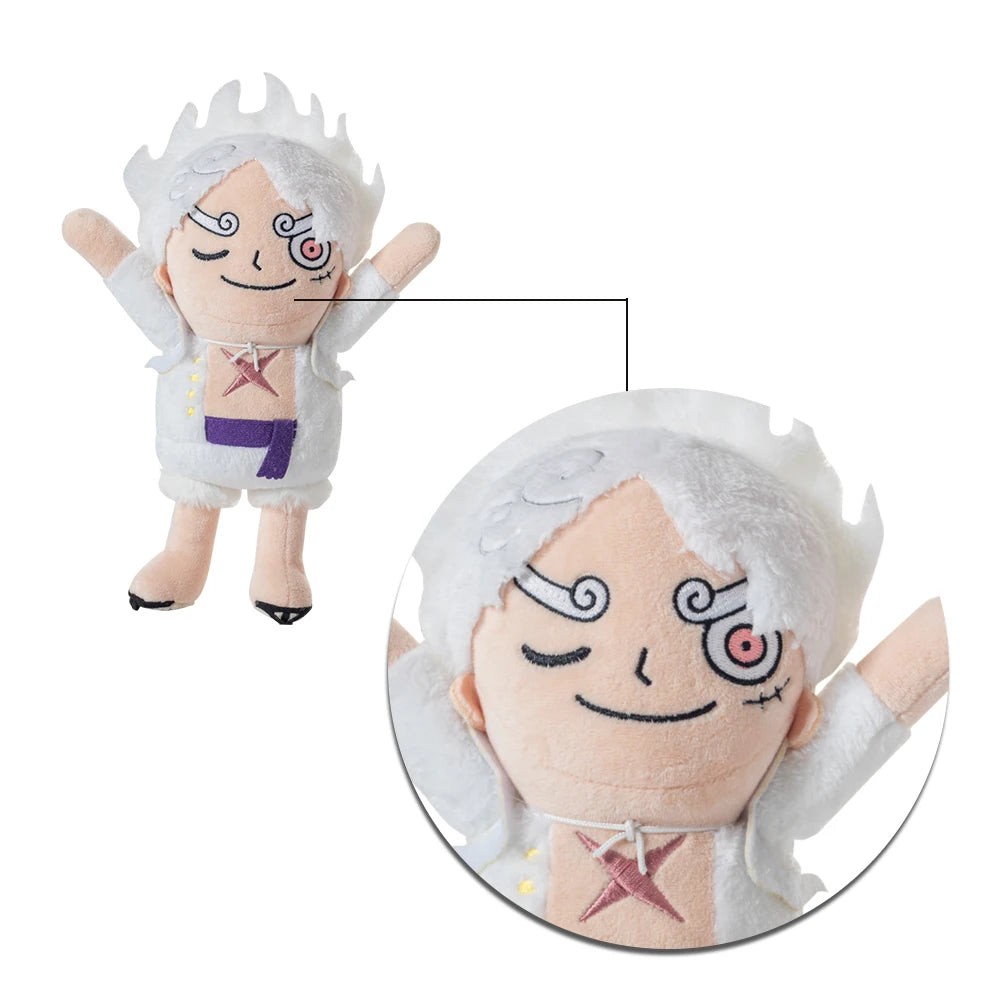 Set One Piece-knuffels – Luffy Gear 5 & Monkey D. Luffy chibi