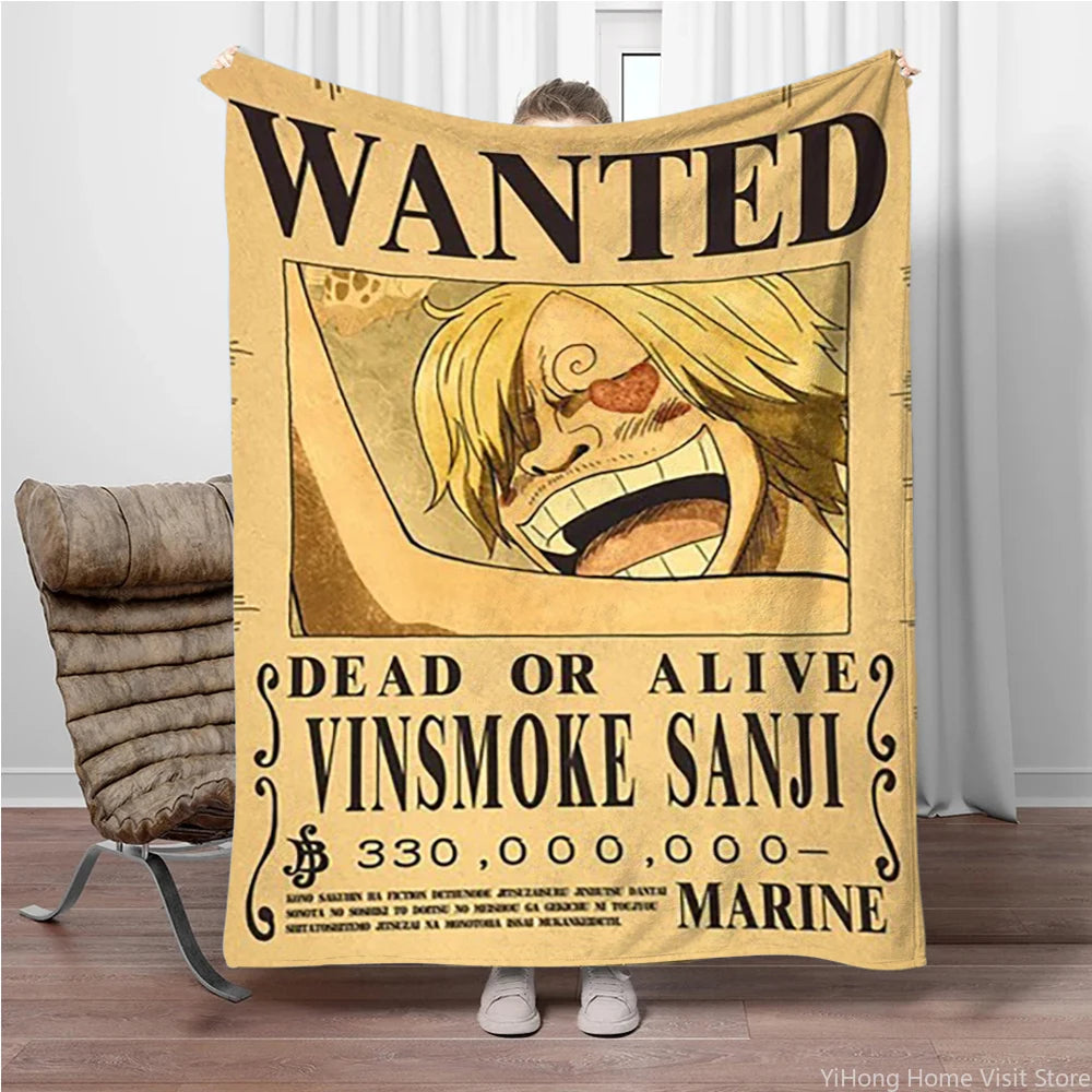 One Piece Wanted-poster - Vinsmoke Sanji (Het Zwarte Been)