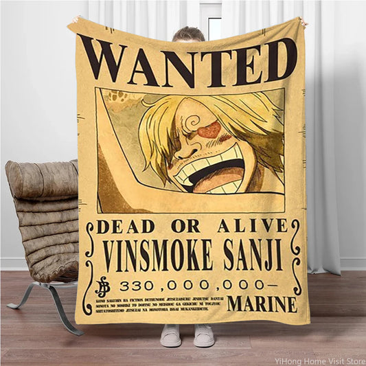 One Piece Wanted-poster - Vinsmoke Sanji (Het Zwarte Been)