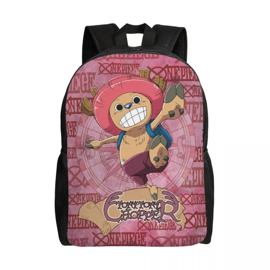 Tony Tony Chopper One Piece-rugzak – oude kaart in piratenstijl