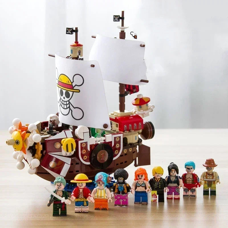 Lego One Piece - Vogue Merry-schip (Maquette van 1484 onderdelen)