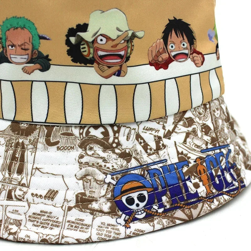 One Piece-bucket hat - all-overprint van de Strohoeden-bemanning