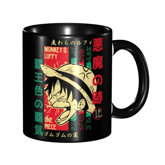 One Piece-mok - Wanted Marshall D. Teach (Zwartbaard)