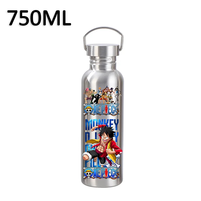 One Piece-drinkfles 750ml – Iconische pose van Monkey D. Luffy