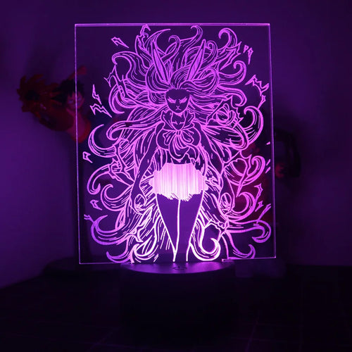One Piece LED-nachtlamp - Nico Robin Speciale Aanval (Paars)