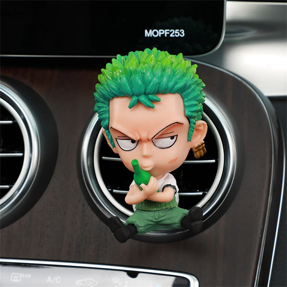 One Piece-autoaccessoire - Roronoa Zoro-figuur voor het ventilatierooster